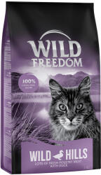 Wild Freedom 2kg Wild Freedom Adult 'Wild Hills' - kacsa, gabonamentes száraz macskatáp 15% árengedménnyel