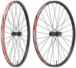 Fulcrum Red Zone 5 MTB 29-es kerékszett (622x27), tárcsafékes (Centerlock), átütőtengelyes, Boost (15x110-12x148 mm), Shimano MicroSpline, TL-Ready, fekete, 1840g