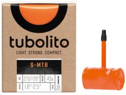 Tubolito S-Tubo MTB 27, 5/29 x 1, 8-2, 5 (47/62-584/622) ultrakönnyű MTB belső gumi, FV42 (42 mm hosszú presta szeleppel), 43g, narancssárga