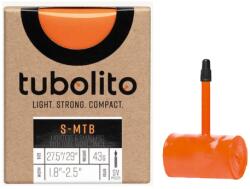 Tubolito S-Tubo S-MTB 27, 5/29 x 1, 8-2, 5 (47/64-584/622) ultrakönnyű MTB belső gumi, FV42 (42 mm hosszú presta szeleppel), 43g, narancssárga