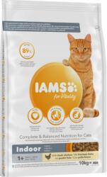 Iams IAMS-Dry food for Vitality Indoor felnőtt és idős, nem otthon élő macskáknak, csirke 10kg
