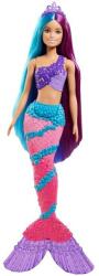 Mattel Barbie Dreamtopia: Păpușă cu coafură magica - sirenă (GTF39) Papusa Barbie