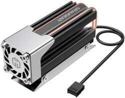 GrauGear Kühlkörper SSD M. 2NVMe mit PWM Lüfter retail (G-M2HS03-F) (G-M2HS03-F)