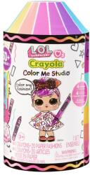 MGA Entertainment Surprise, Loves Crayola Color Me Studio, jucarie surpriza, 1 buc Papusa