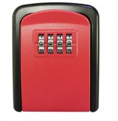  Herzberg új, intelligens, vízálló, kulcs nélküli biztonsági doboz - piros (HG-03817)