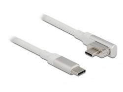 Delock Thunderbolt-Kabel3 USB-C Kabel 4K 60Hz gewinkelt 1, 2m (86703) (86703)