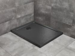 Radaway Cadita de dus dreptunghiulara, acrilica cu aspect de piatra, Radaway Doros F Stone Black SDRF1590-01-54S (SDRF1590-01-54S)