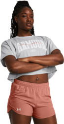 Under Armour ua hw scripted wm crop ss-gry s | Femei | Tricouri | Gri | 1383050-011