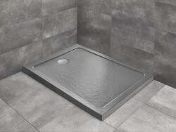 Radaway Cadita de dus dreptunghiulara, acrilica cu aspect de piatra, Radaway Doros F Stone Anthracite SDRF1290-01-64S (SDRF1290-01-64S)