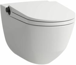 Laufen CLEANET RIVA Bidés WC, rimless, fali, mélyöblítésű, perem nélküli, ülőkével Fehér H8206914040001 (H8206914040001)
