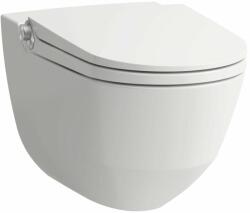 Laufen CLEANET RIVA Bidés WC, rimless, fali, mélyöblítésű, perem nélküli, ülőkével Fehér H8206917630001 (H8206917630001)
