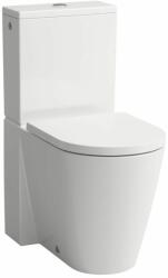 Laufen Kartell LAUFEN Álló kombi-WC, perem nélküli, mélyöblítésű, öblítő perem nélkül Fehér LCC Active bevonattal H824337A002311 (H824337A002311)