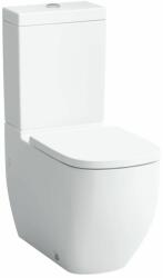 Laufen PALOMBA COLLECTION Álló WC falhoz illeszkedő, rimless, mélyöblítésű, Matt Fehér H8248017570001 (H8248017570001)