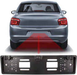 Carguard Camera + senzor de parcare pe suport pentru numar de înmatriculare Carguard Best CarHome