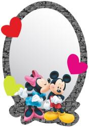 4-Home Oglindă adezivă Mickey Minnie, de copii15 x 21, 5 cm