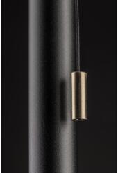GTV Lampadar - Lampa podea LAMIA , 9362, max. 250V, 50/60Hz, 1*E27, max. 40W, IP20, dia. 30, 6 cm, black/gold (LP-LAM-11-DEC)