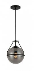 GTV Lampa tavan - Ceiling luminaire DROP 2 , 6984, AC220-240V, 50/60Hz, 1*E27, max. 25W, dia. 21 cm, black (OS-DRO2-10-DEC)