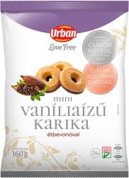 Urbán & Urbán LoveFree hozzáadott cukor nélküli mini vaníliaízű karika 160 g