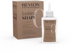 Revlon Lasting Shape Curly keratinos dauervíz (0) vastagszálú hajra, 3x100 ml