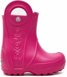 Crocs Cizme de cauciuc Crocs Handle It Rain Boot Kids 12803 Candy Pink