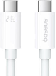 Baseus Cablu incarcare rapida USB-C Baseus Flash 240W 1m (alb) P10365200211-02