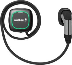 Wallbox Pulsar Plus elektromos autó fali töltő max. 22kW - Fekete - 5m - Type 2