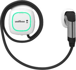 Wallbox Pulsar Plus elektromos autó fali töltő max. 22kW - Fehér - 7m - Type 2