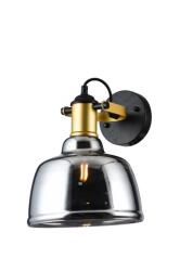 GTV Corp de iluminat aplicat perete - Wall fixture MUSCARI, 4833, AC220-240V, 50/60Hz, 1*E27, IP20, single, black (OS-MUSC-10-DEC)