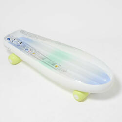 SUNNYLiFE felfújható matrac - The Sea Kids Skateboard Blue-Lime (S41SKASK)