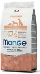Monge Puppy&Junior All Breeds Monoprotein lazac-rizs száraztáp kutyának 2, 5kg - vetpluspatika