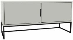 Tenzo Matt fehér lakkozott TV-asztal Tenzo Lipp 118, 5 x 43 cm (9002343072)
