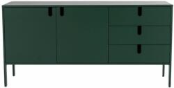 Tenzo Matt zöldre lakkozott komód Tenzo Uno 171 x 46 cm (9008555031)