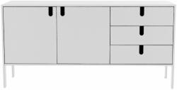 Tenzo Matt fehér lakkozott komód Tenzo Uno 171 x 46 cm (9008555001)