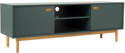 Tenzo Zöld lakkozott TV-asztal Tenzo Svea 170 x 44 m (9004762031)