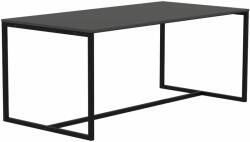 Tenzo Matt fekete lakkozott étkezőasztal Tenzo Lipp 180 x 90 cm (9002347070)