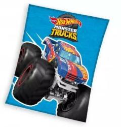 Carbotex Hot Wheels: Monster Trucks korall takaró - 130 x 170 cm (HW232403-KOC) - ejatekok