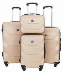  Bőrönd Szett - 4 Az 1-Ben Készlet 950-Es Modell - Arany (5903978409929)