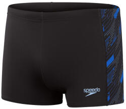 Speedo hyperboom panel aquashort black/curious blue/true cobalt m -