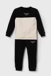 Calvin Klein Jeans gyerek melegítő fekete - fekete 62 - answear - 30 990 Ft
