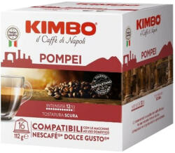 KIMBO 16 capsule caffè Kimbo miscela Pompei compatibili Dolce Gusto