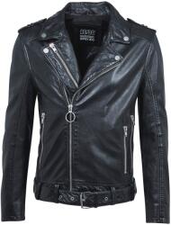 Gipsy by Mauritius Geaca de Piele Naturala Barbati Gipsy Neagra Cameo AC DC SF NSLVW - readytowear - 1 149,00 RON