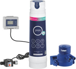 GROHE Set filtru Grohe Blue 40875000, 1/2'', 400 l, valva electronica, contor, capac, Mg+ZN (40875000)