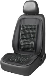 AMIO Husa scaun auto cu bile de masaj si suport lombar, dimensiuni 98 x 49 cm, culoare Neagra (AVX-AM03645) - demarc