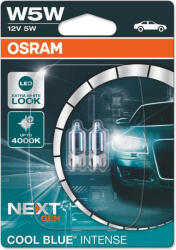 OSRAM Set 2 becuri W5W Osram Cool Blue Intense NextGen blister (2825HCBN-02B)