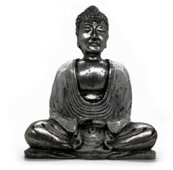  Fehér és szürke Buddha - közepes (RBud-08)