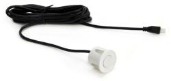 AMiO Senzor de parcare Universal pentru sisteme de parcare aftermarket, diametru Ø 22 mm, culoare Alb