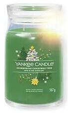 Yankee Candle Lumânare parfumată în borcan Shimmering Christmas Tree, 2 fitiluri - Yankee Candle Singnature 567 g