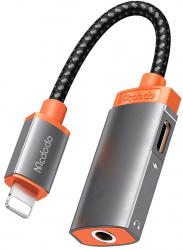 Mcdodo Adaptor telefonic seria Mcdodo Oryx 2x Lightning Jack 3 5mm (CA-6710)