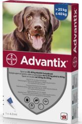 Bayer Advantix pipeta 25-40 kg pipeta antiparazitara caini
