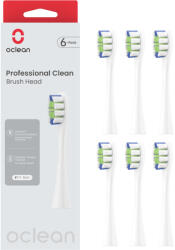 Oclean - Professional clean 6 darabos fogkefe pótfej- fehér (OCL553802)